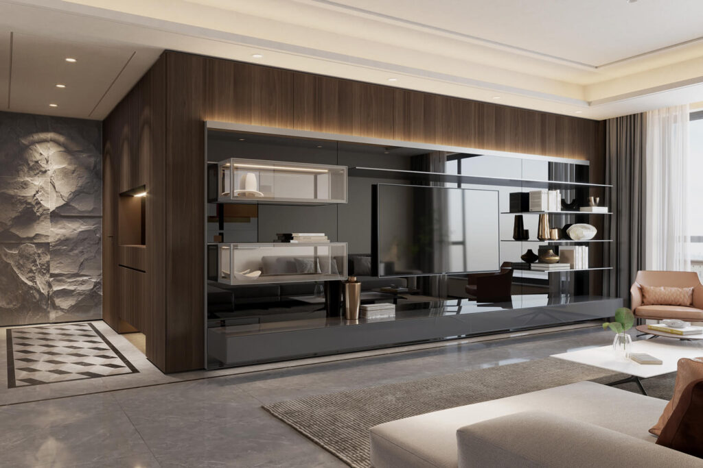 Bookshelves Maple Eleganza K5 00