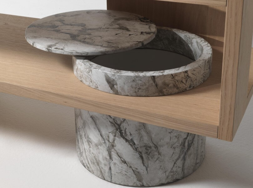 Lomacasa_Durame_Asteroid-Mobile contenitore_Materials