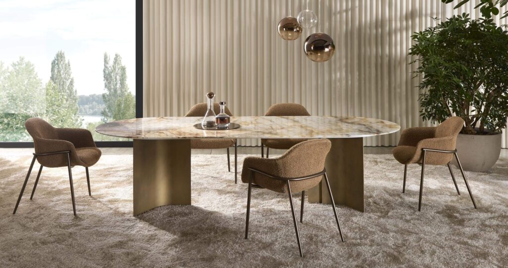 Lomacasa Marelli Chia Metal Base Sedia Hero