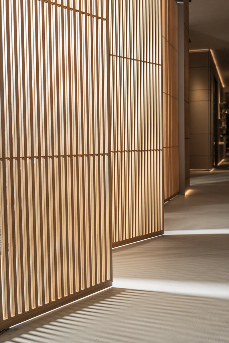 Architectural Doors Porta Doghe Verticali F11