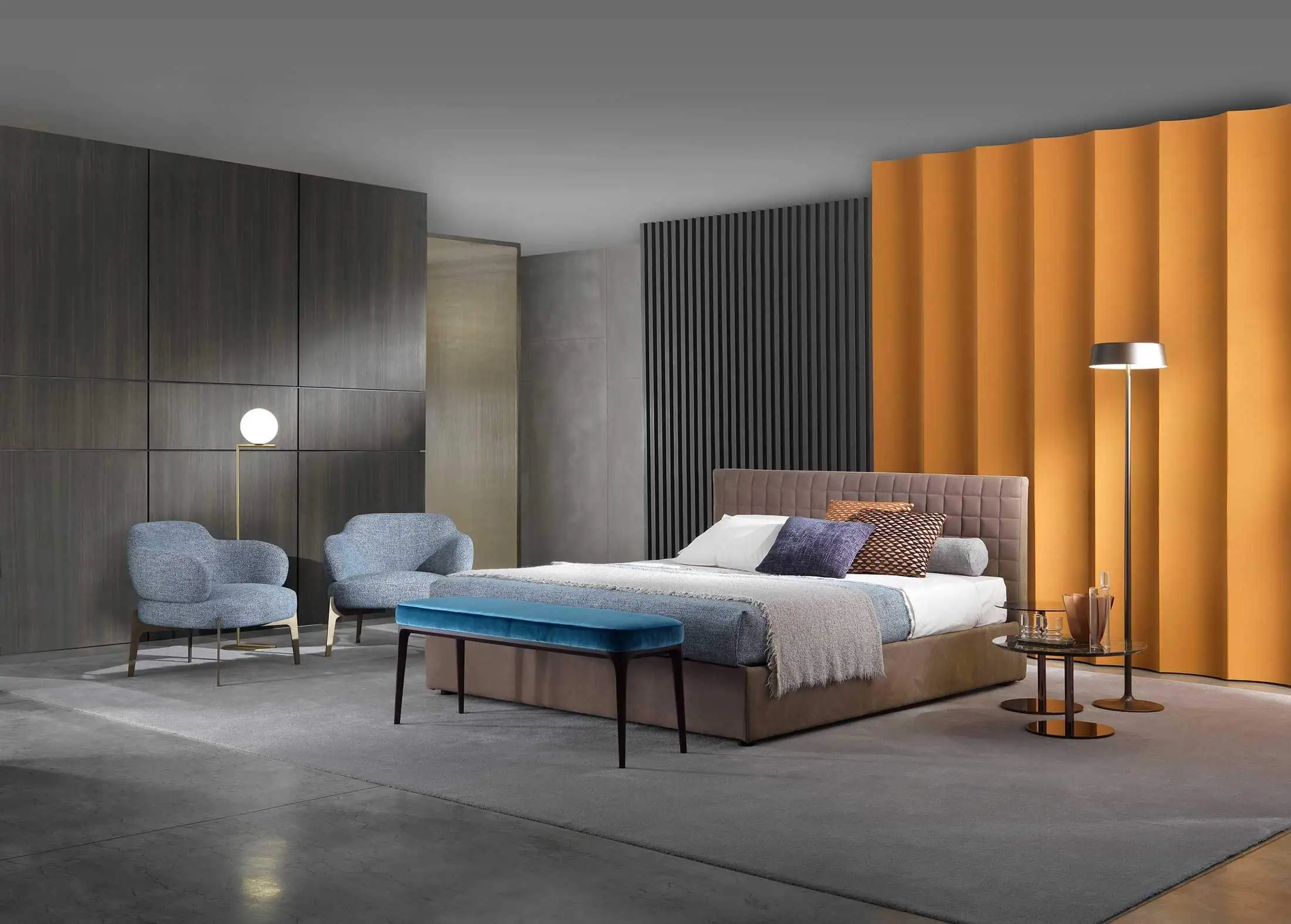 Lomacasa Marelli Brandon Quilted Letto Galleria 1-2