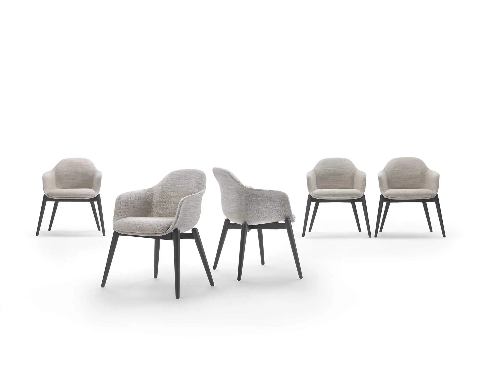 Lomacasa Marelli Chia Metal Base Sedia Galleria 2-8