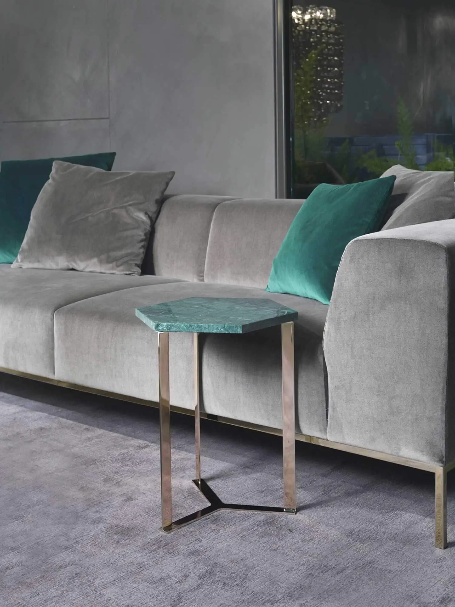 Lomacasa Marelli Clip Hexagonal Coffee Table Galleria 1-2