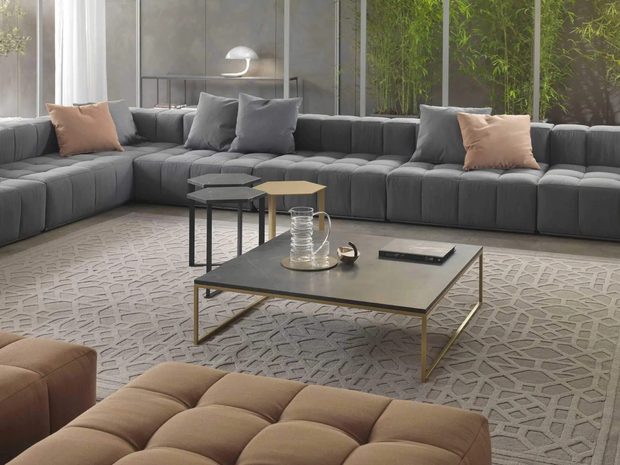 Lomacasa Marelli Clip Hexagonal Coffee Table Galleria 1-3