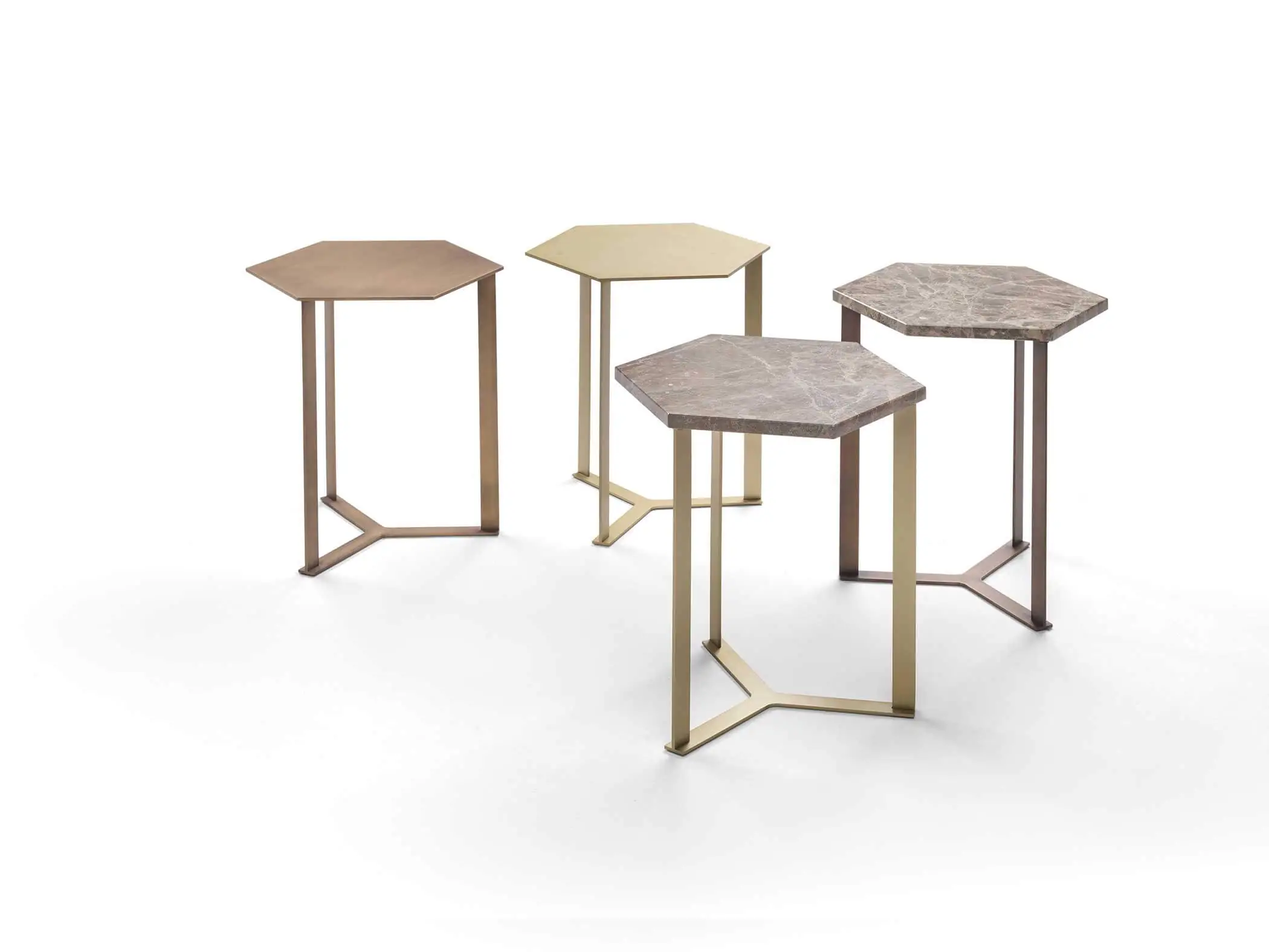 Lomacasa Marelli Clip Hexagonal Coffee Table Galleria 2-4