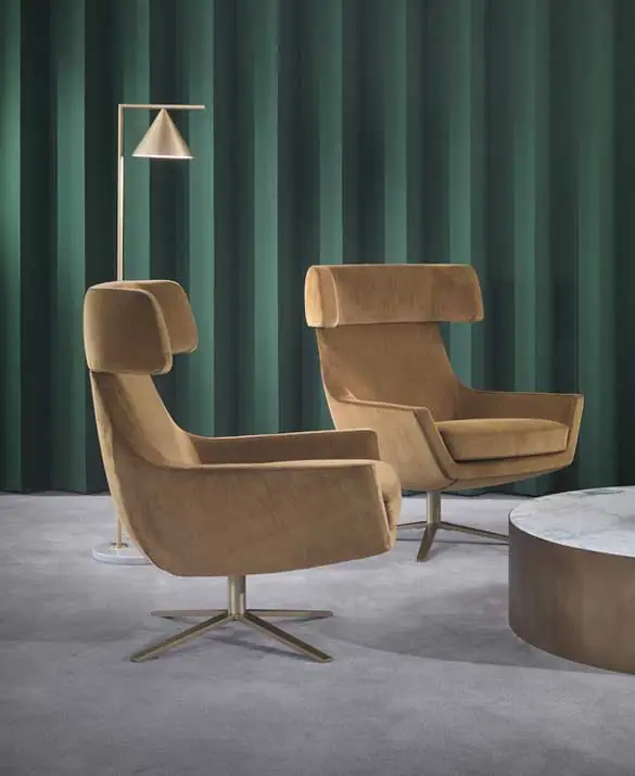 Lomacasa Marelli Joy Wingback Armchair Gallery 2-13