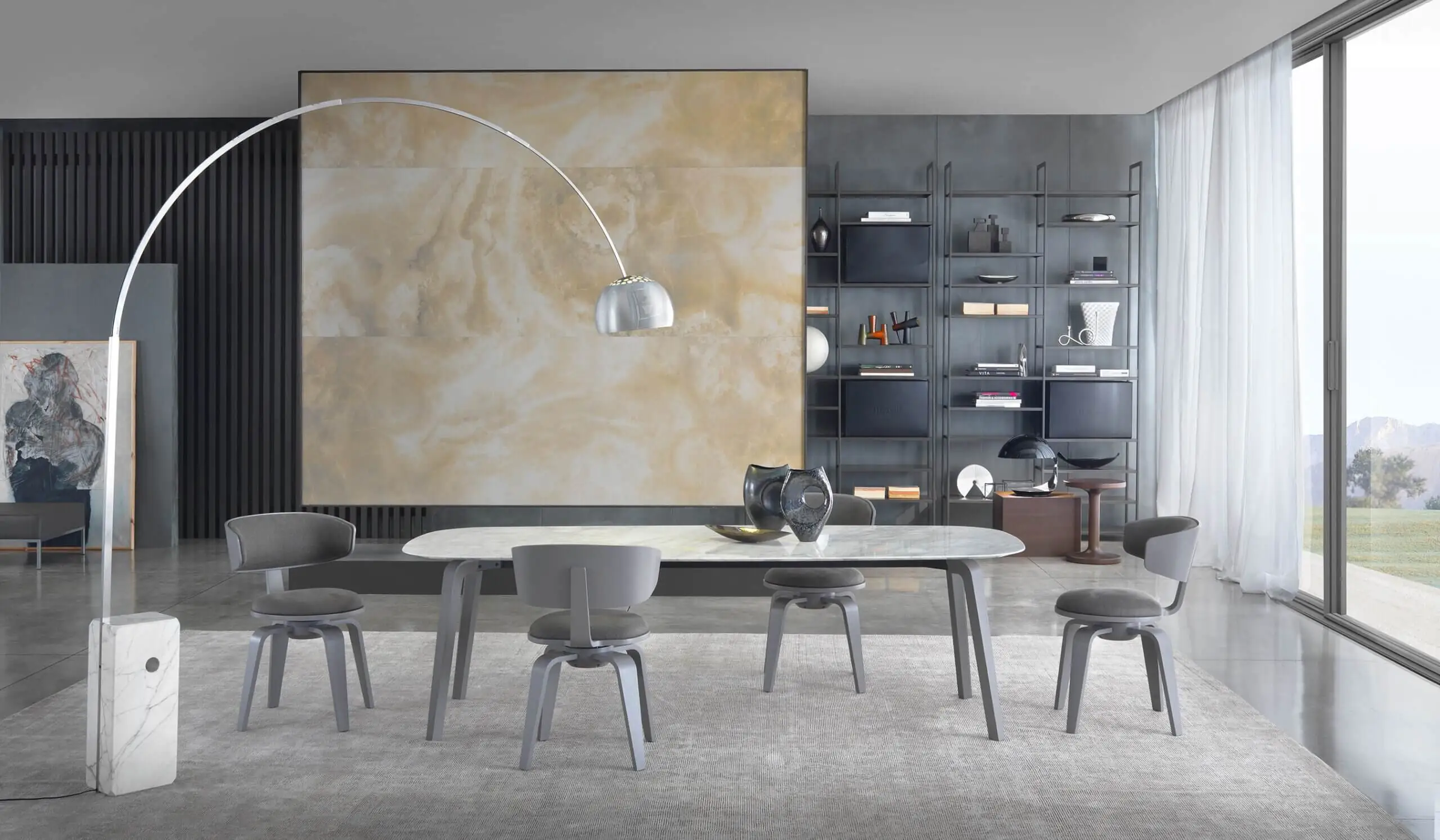 Lomacasa Marelli Mike Dining Table Galleria 1-2