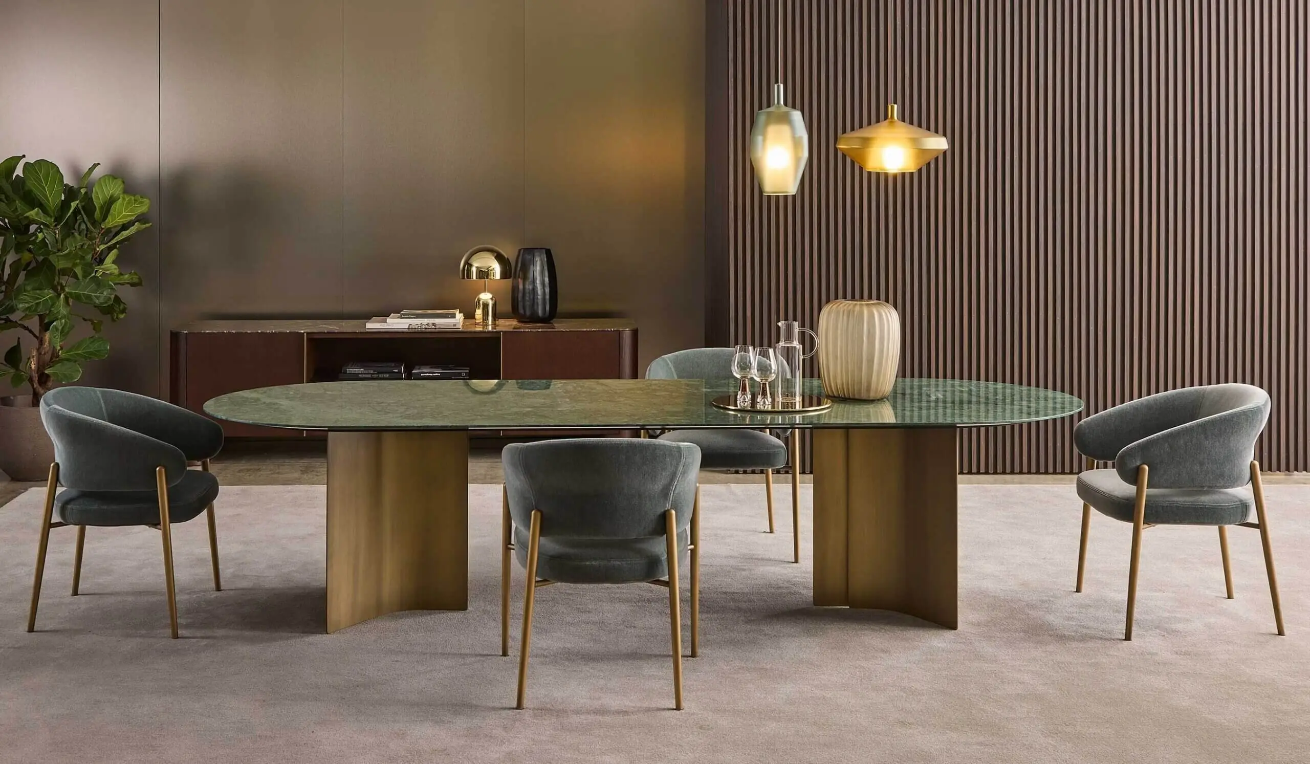 Lomacasa Marelli Wave Dining Table Galleria 1-1