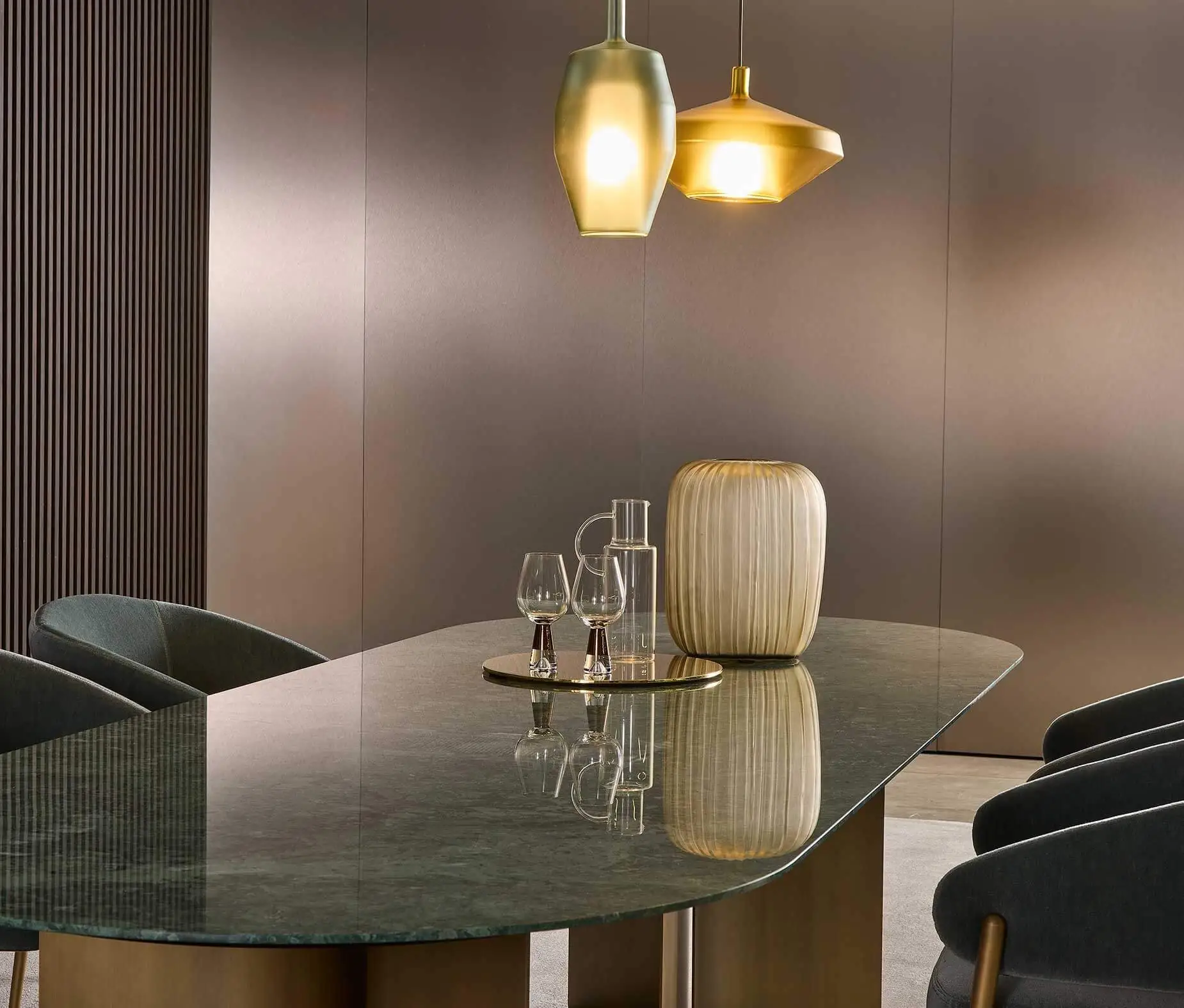 Lomacasa Marelli Wave Dining Table Galleria 1-4