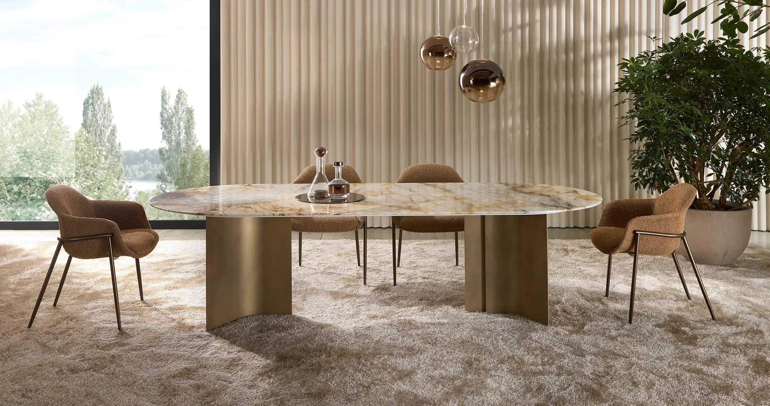 Lomacasa Marelli Wave Dining Table Galleria 1-8